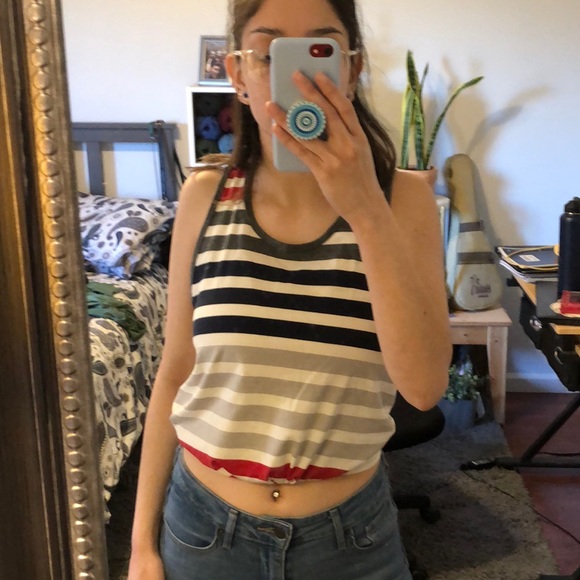 Stripped tank top - Picture 2 of 5